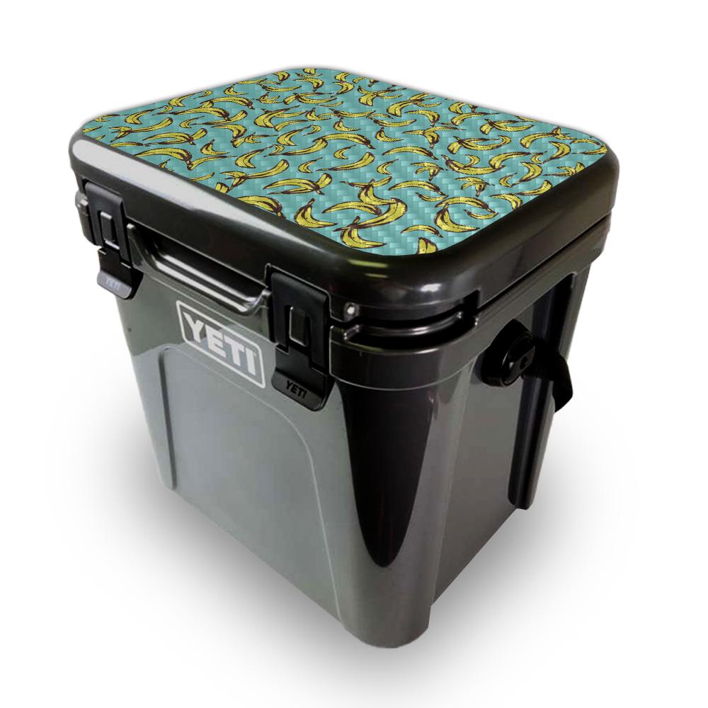 Picture of MightySkins YEROA24LID-Bananas Skin for Yeti Roadie 24 Hard Cooler Lid - Bananas