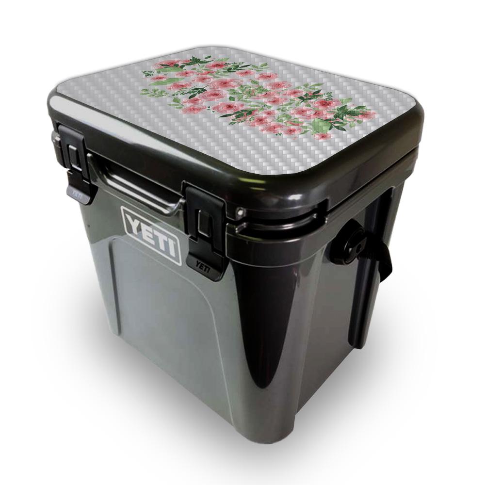 Picture of MightySkins YEROA24LID-Bouquet Skin for Yeti Roadie 24 Hard Cooler Lid - Bouquet