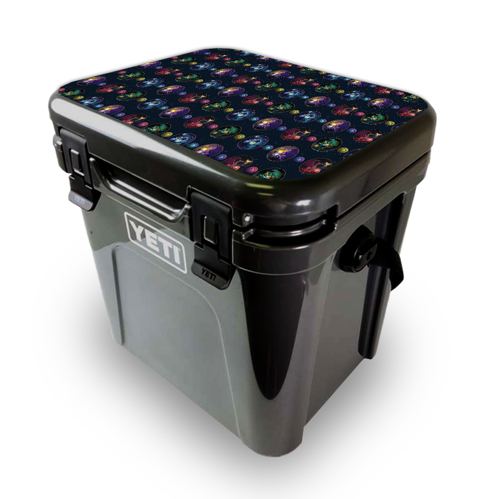 Picture of MightySkins YEROA24LID-Dragon Eggs Skin for Yeti Roadie 24 Hard Cooler Lid - Dragon Eggs