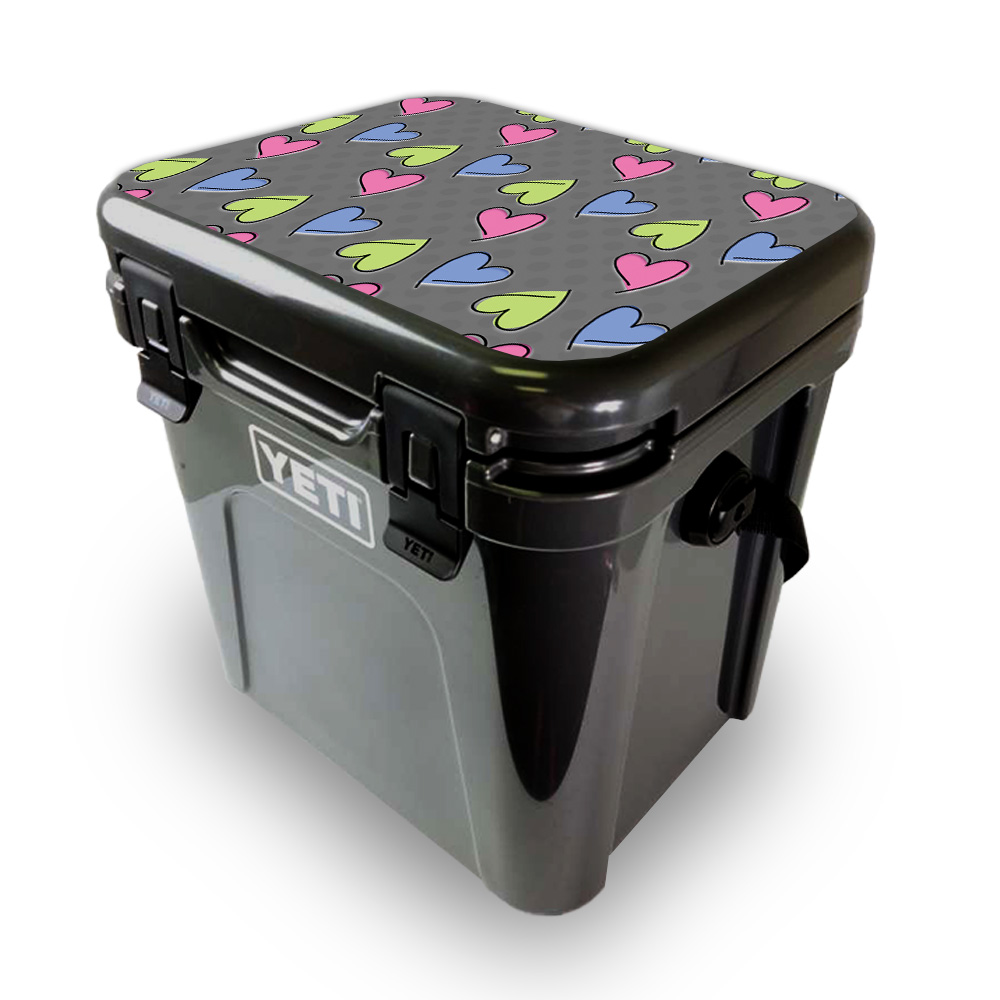 Picture of MightySkins YEROA24LID-Girly Skin for Yeti Roadie 24 Hard Cooler Lid - Girly