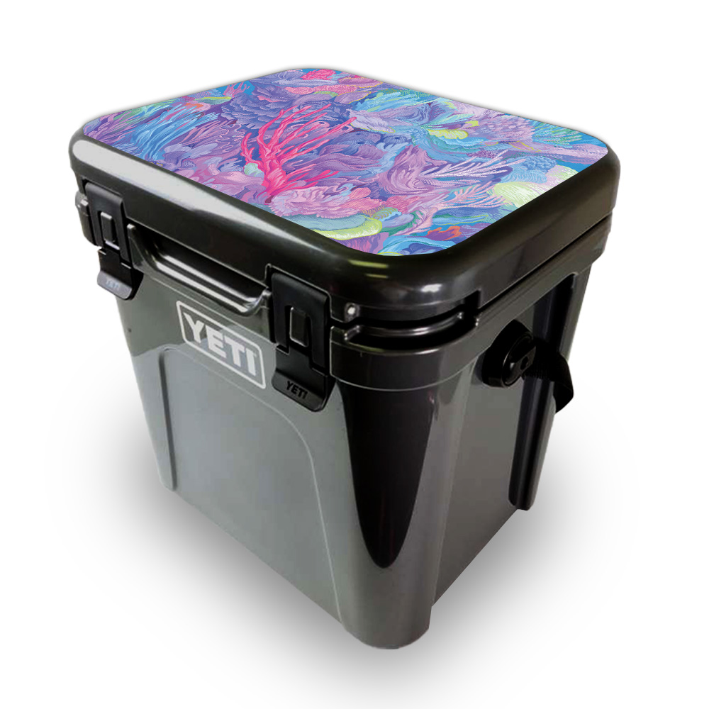 Picture of MightySkins YEROA24LID-Dreamy Reef Skin for Yeti Roadie 24 Hard Cooler Lid - Dreamy Reef