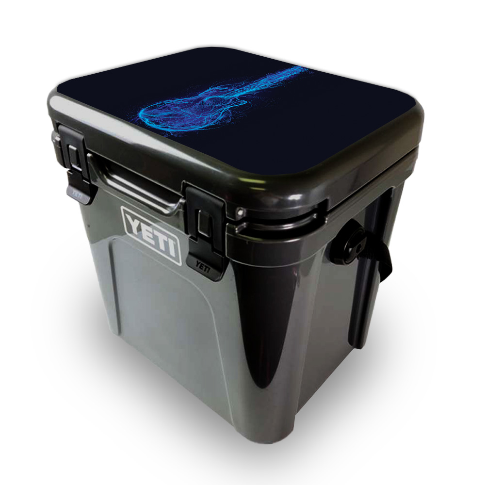Picture of MightySkins YEROA24LID-Electric Guitar Skin for Yeti Roadie 24 Hard Cooler Lid - Electric Guitar