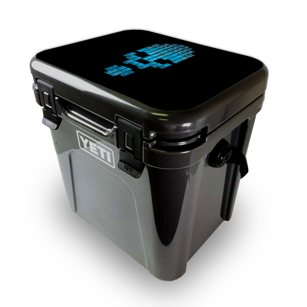 Picture of MightySkins YEROA24LID-Equalizer Skin for Yeti Roadie 24 Hard Cooler Lid - Equalizer