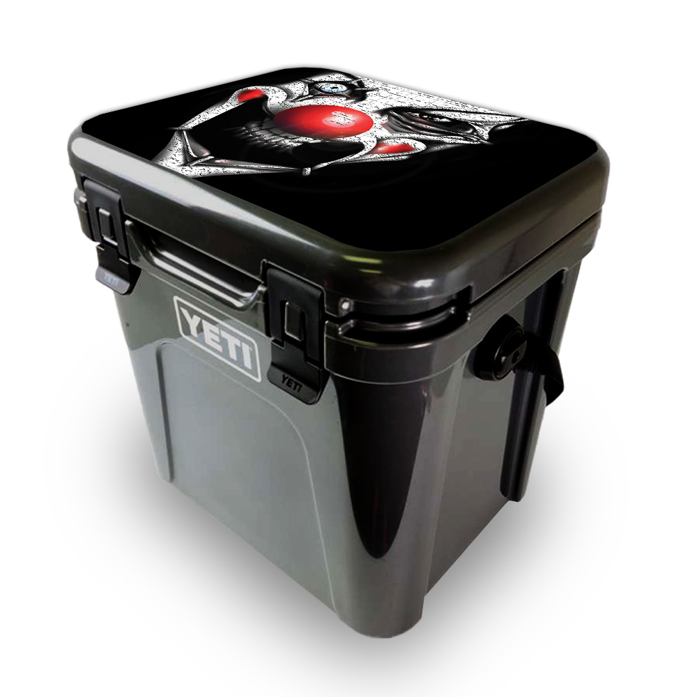 Picture of MightySkins YEROA24LID-Evil Clown Skin for Yeti Roadie 24 Hard Cooler Lid - Evil Clown