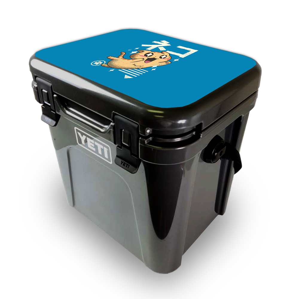 Picture of MightySkins YEROA24LID-Feline Kawaii Skin for Yeti Roadie 24 Hard Cooler Lid - Feline Kawaii