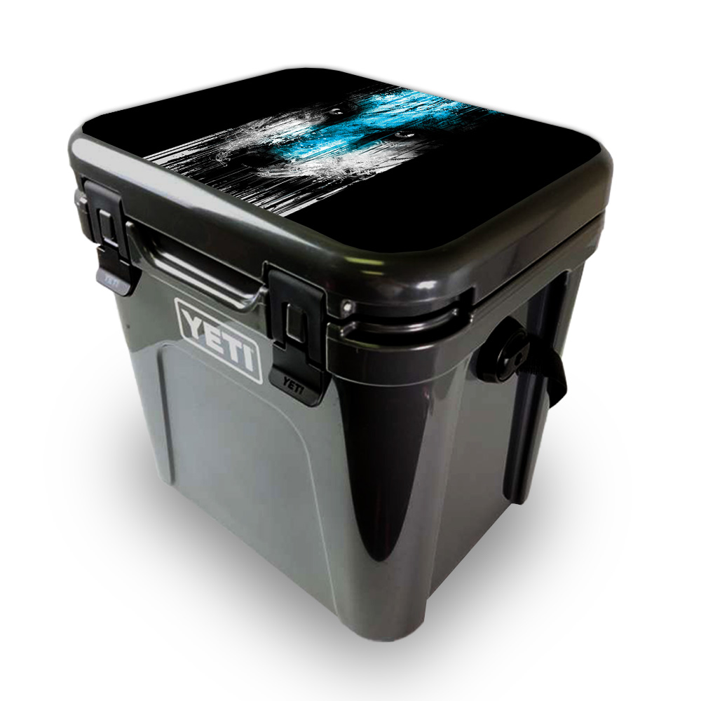 Picture of MightySkins YEROA24LID-Wild Rain Skin for Yeti Roadie 24 Hard Cooler Lid - Wild Rain