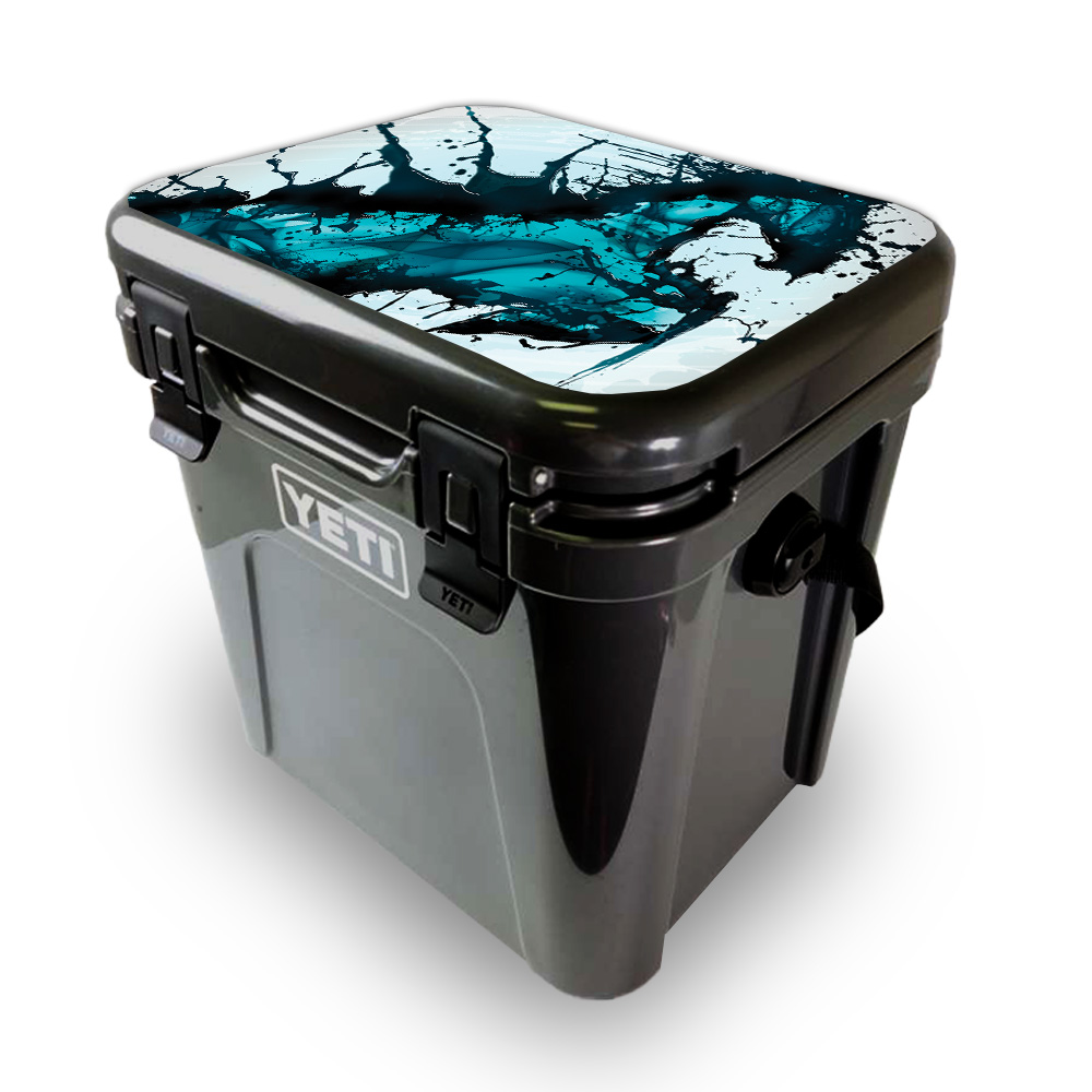 Picture of MightySkins YEROA24LID-Wild Splash Skin for Yeti Roadie 24 Hard Cooler Lid - Wild Splash
