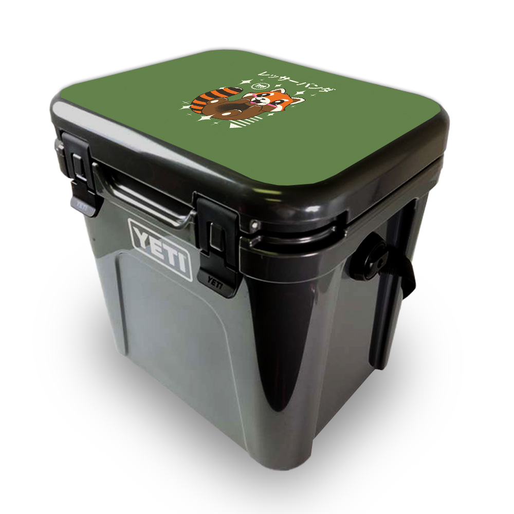 Picture of MightySkins YEROA24LID-Red Panda Kawaii Skin for Yeti Roadie 24 Hard Cooler Lid - Red Panda Kawaii