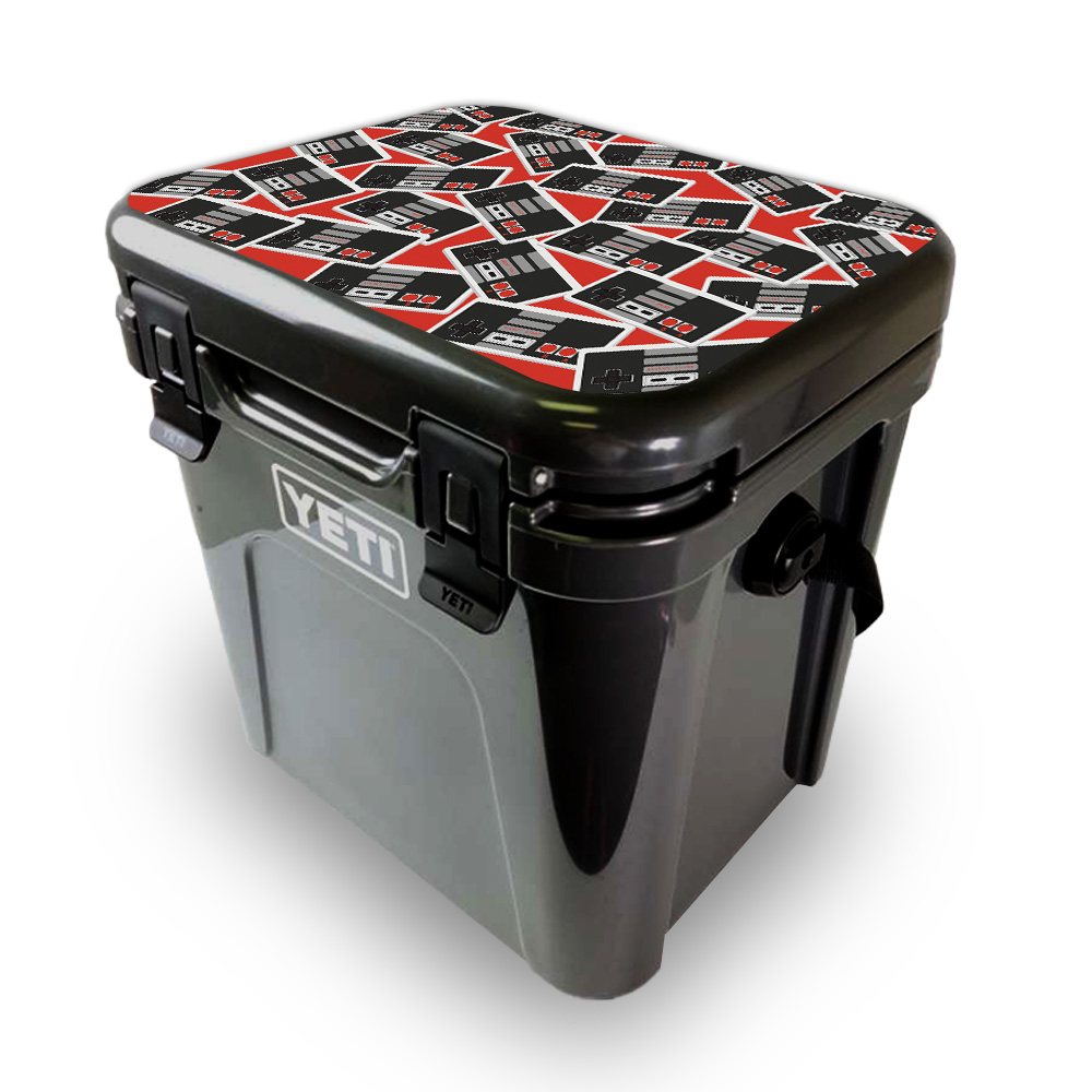 Picture of MightySkins YEROA24LID-Retro Controllers 3 Skin for Yeti Roadie 24 Hard Cooler Lid - Retro Controllers 3