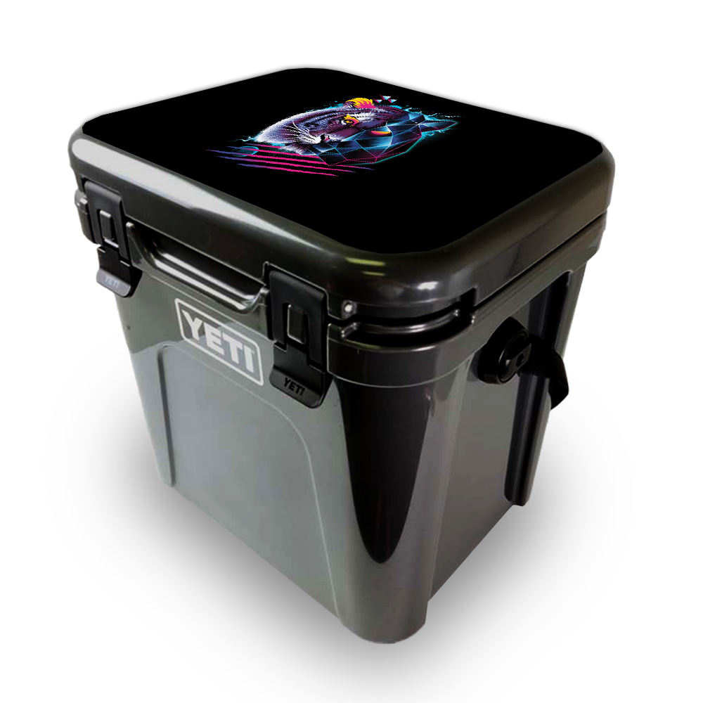 Picture of MightySkins YEROA24LID-Tight Tiger Skin for Yeti Roadie 24 Hard Cooler Lid - Tight Tiger