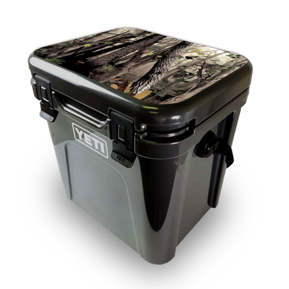 Picture of MightySkins YEROA24LID-Tree Camo Skin for Yeti Roadie 24 Hard Cooler Lid - Tree Camo
