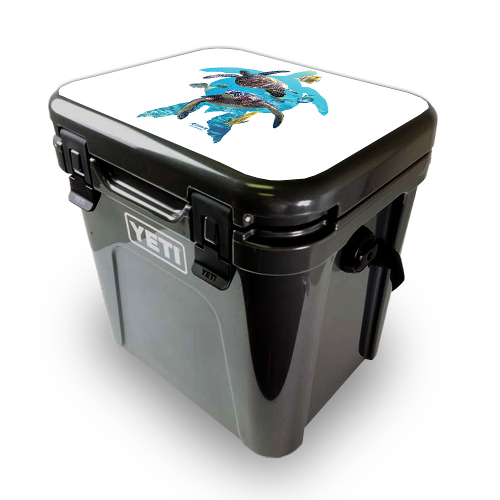Picture of MightySkins YEROA24LID-Turtly Cool Skin for Yeti Roadie 24 Hard Cooler Lid - Turtly Cool