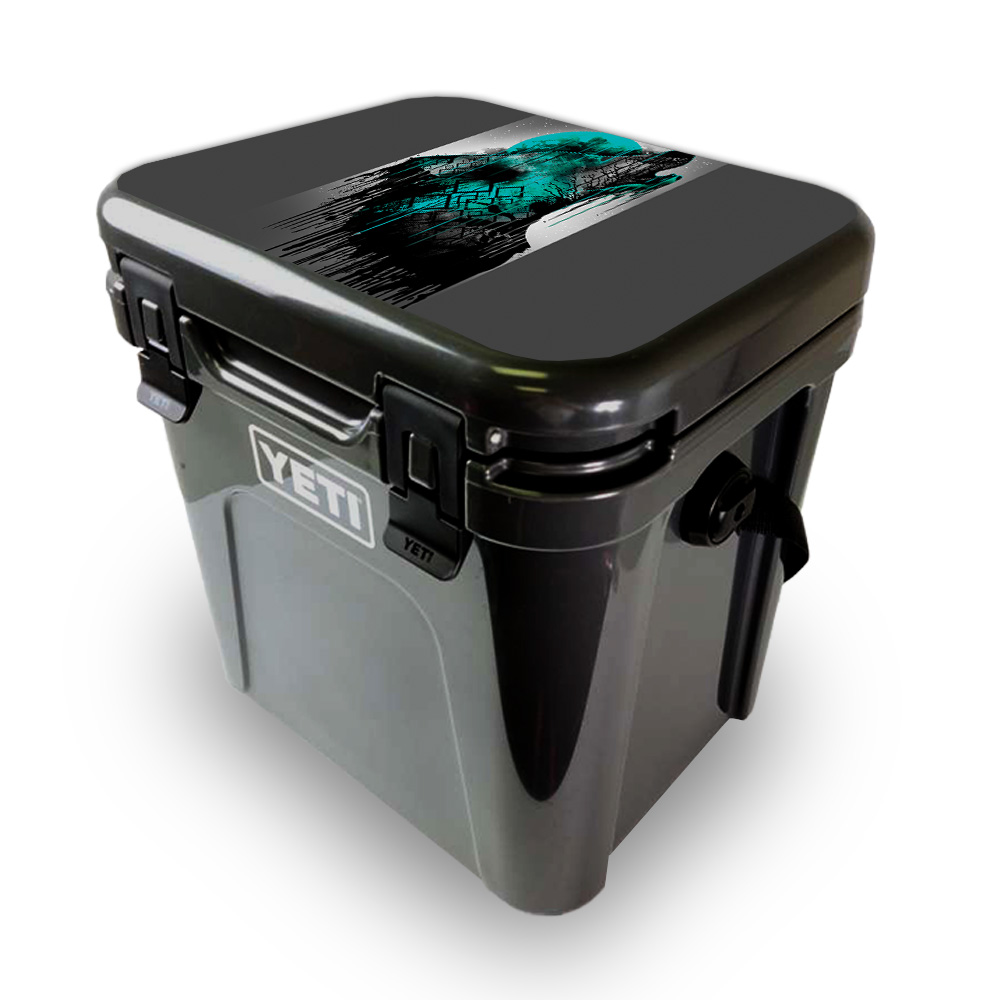 Picture of MightySkins YEROA24LID-Under The Moon Skin for Yeti Roadie 24 Hard Cooler Lid - Under the Moon