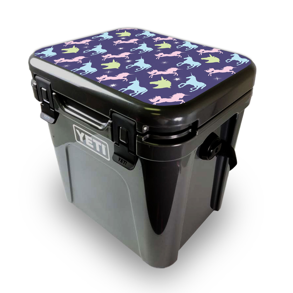 Picture of MightySkins YEROA24LID-Unicorn Dream Skin for Yeti Roadie 24 Hard Cooler Lid - Unicorn Dream