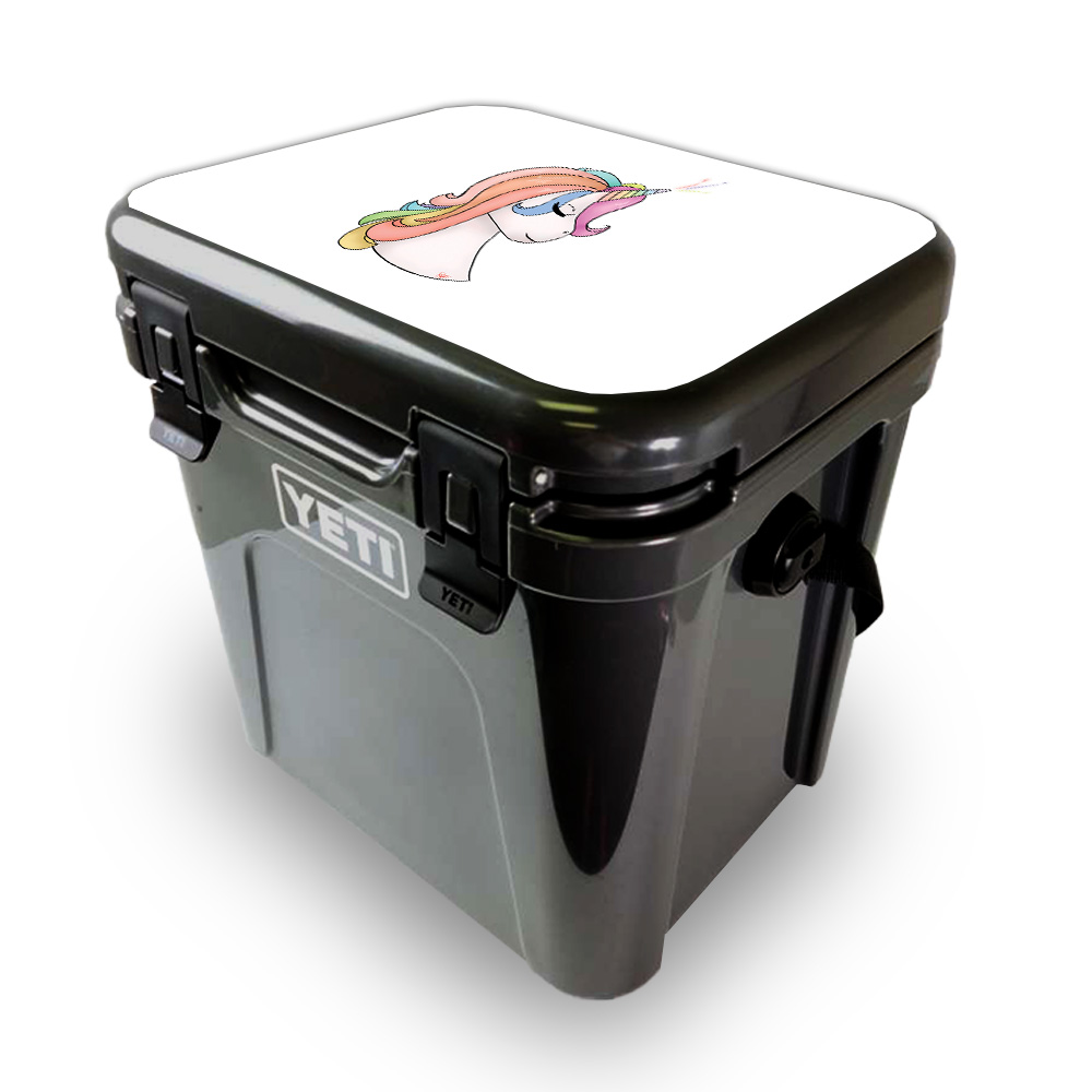 Picture of MightySkins YEROA24LID-Unicorn Magic Skin for Yeti Roadie 24 Hard Cooler Lid - Unicorn Magic