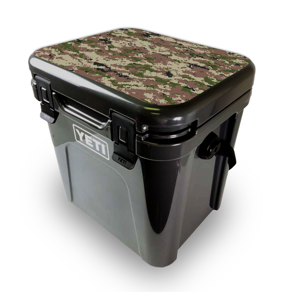 Picture of MightySkins YEROA24LID-Urban Camo Skin for Yeti Roadie 24 Hard Cooler Lid - Urban Camo