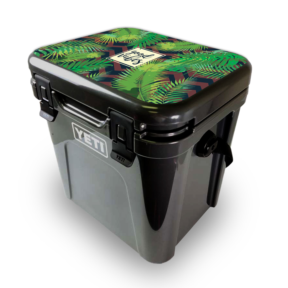 Picture of MightySkins YEROA24LID-Vibes Skin for Yeti Roadie 24 Hard Cooler Lid - Vibes