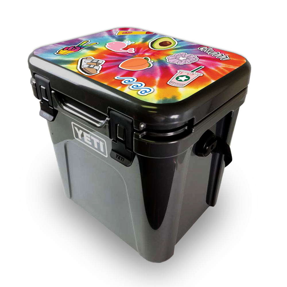 Picture of MightySkins YEROA24LID-VSCO5 Skin for Yeti Roadie 24 Hard Cooler Lid - VSCO Girl