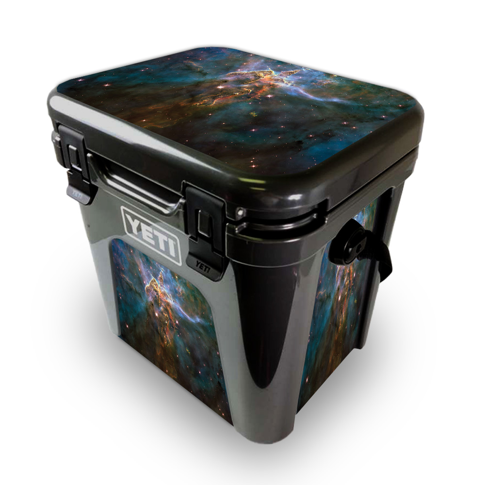 Picture of MightySkins YEROAD24-Eagle Nebula Skin for Yeti Roadie 24 Hard Cooler - Eagle Nebula