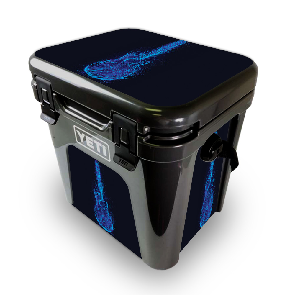 Picture of MightySkins YEROAD24-Electric Guitar Skin for Yeti Roadie 24 Hard Cooler - Electric Guitar