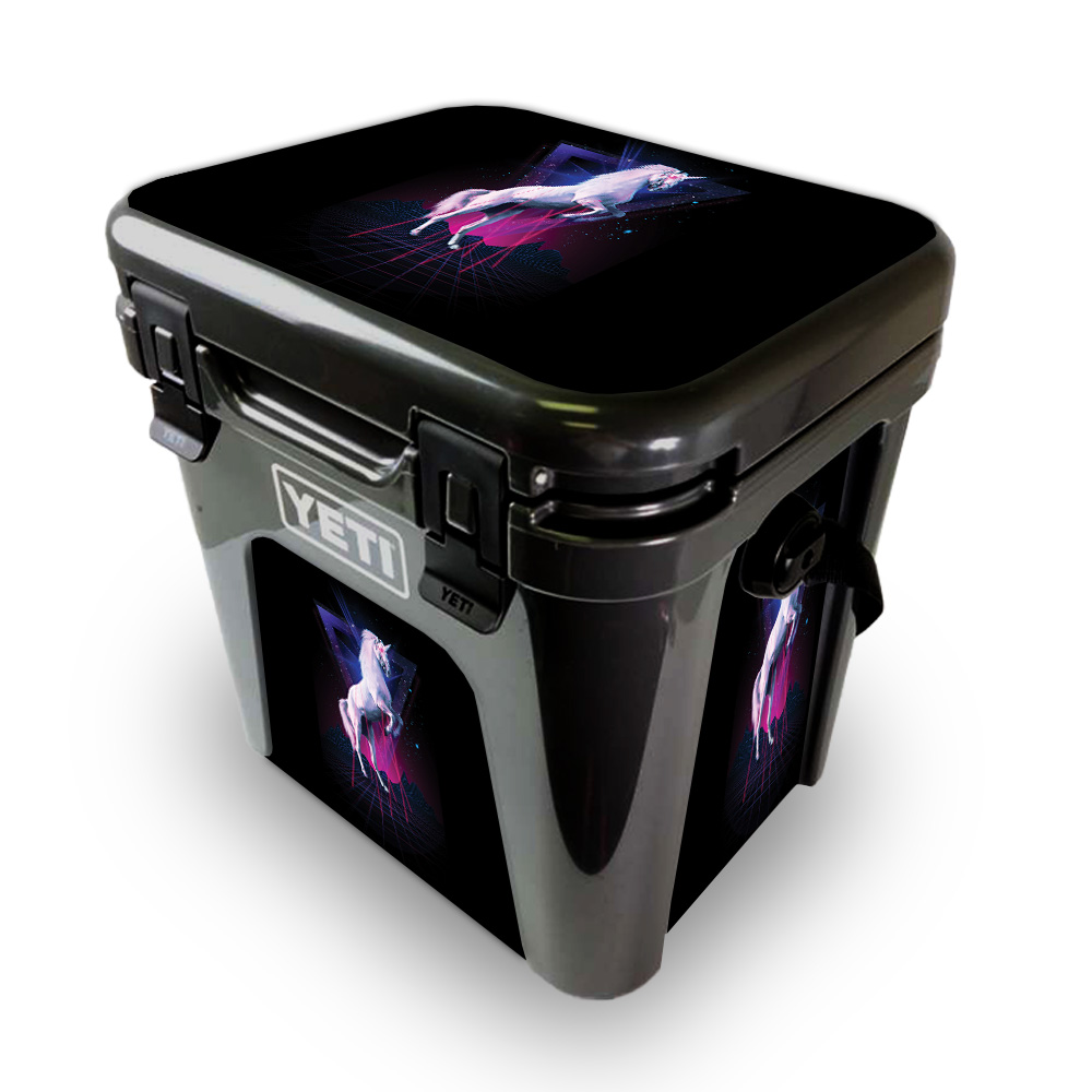 Picture of MightySkins YEROAD24-Unicorn Rave Skin for Yeti Roadie 24 Hard Cooler - Unicorn Rave