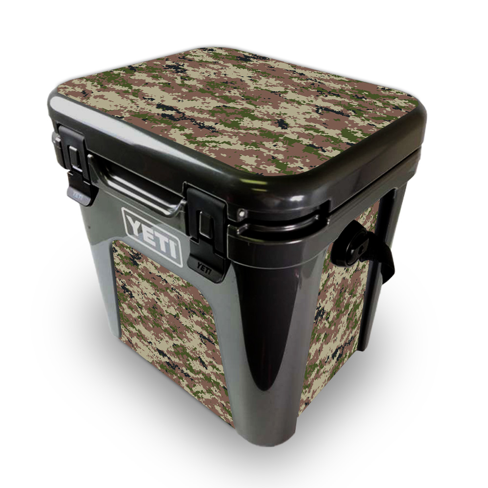Picture of MightySkins YEROAD24-Urban Camo Skin for Yeti Roadie 24 Hard Cooler - Urban Camo