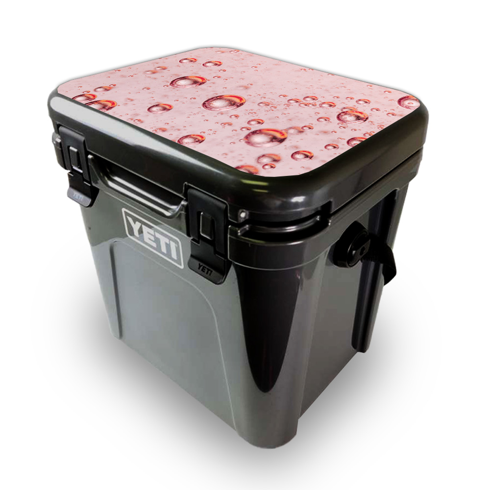 Picture of MightySkins YEROA24LID-Champagne Bubbles Skin for Yeti Roadie 24 Hard Cooler Lid - Champagne Bubbles
