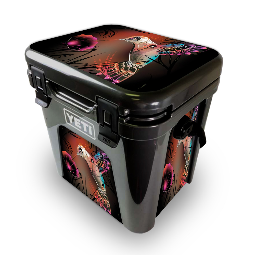 Picture of MightySkins YEROAD24-Cyborg Nature Skin for Yeti Roadie 24 Hard Cooler - Cyborg Nature