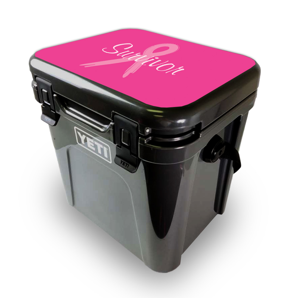 Picture of MightySkins YEROA24LID-Survivor Skin for Yeti Roadie 24 Hard Cooler Lid - Survivor