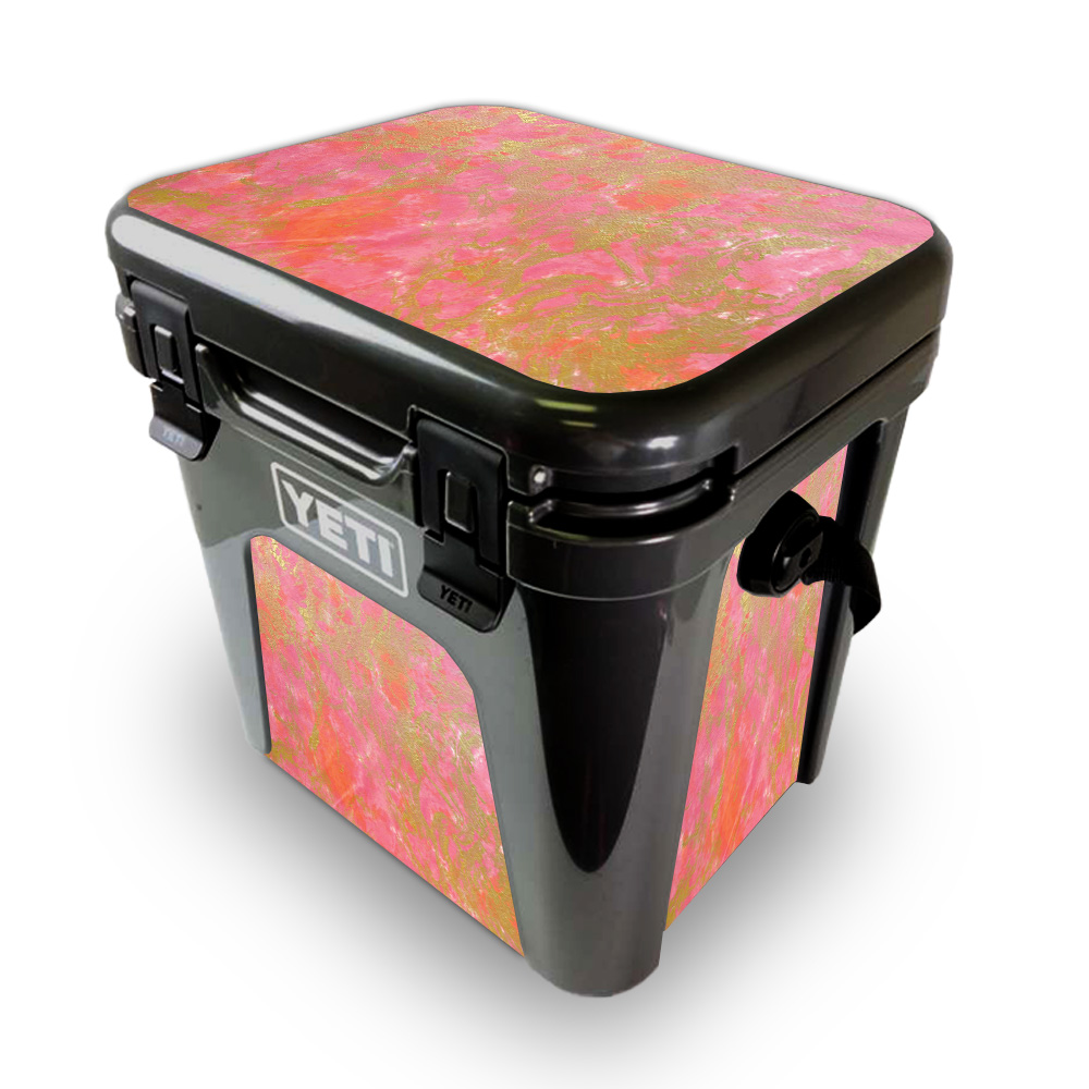 Picture of MightySkins YEROAD24-Thai Marble Skin for Yeti Roadie 24 Hard Cooler - Thai Marble