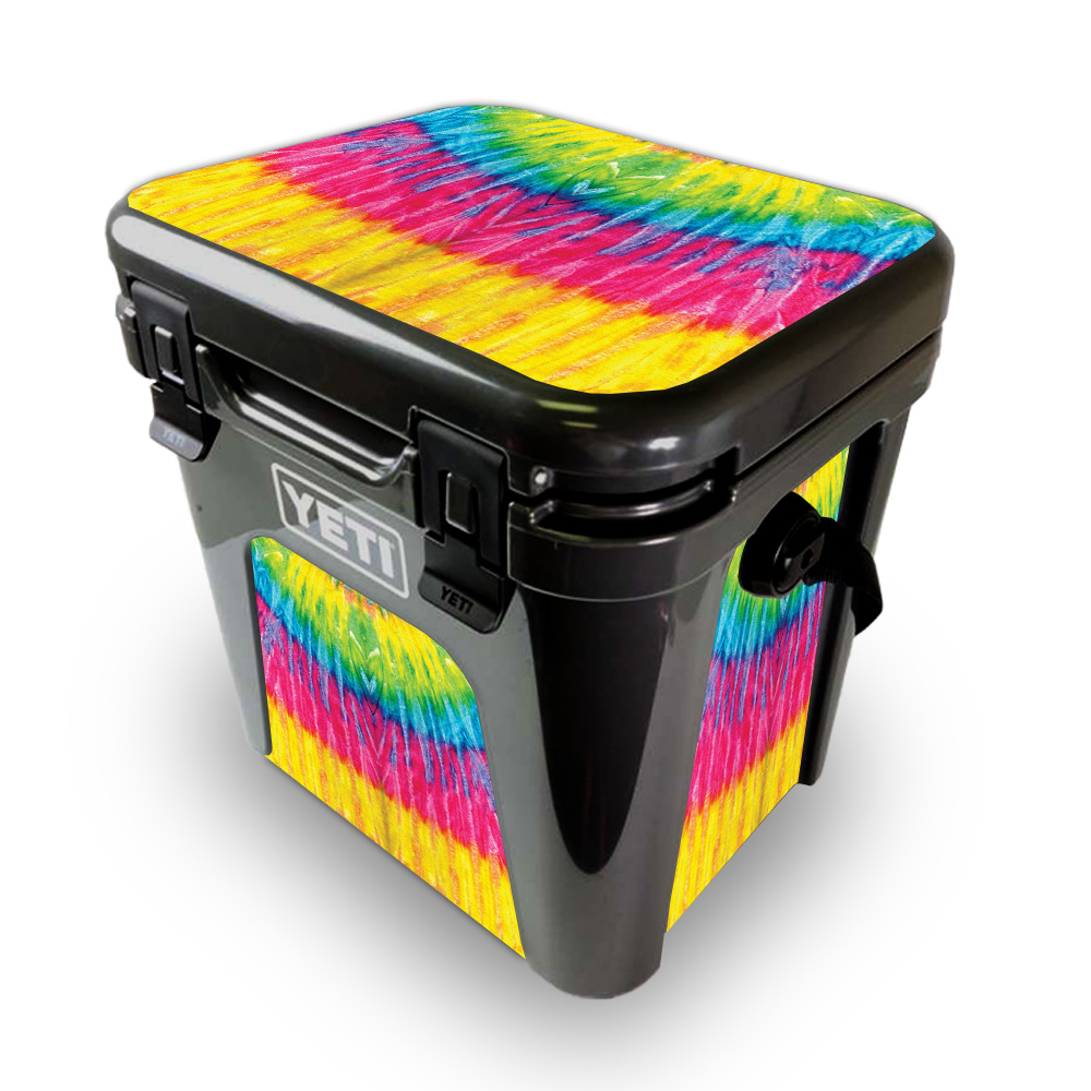 Picture of MightySkins YEROAD24-Tie Dye 2 Skin for Yeti Roadie 24 Hard Cooler - Tie Dye 2