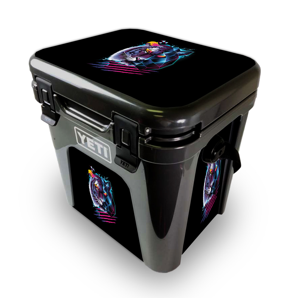 Picture of MightySkins YEROAD24-Tight Tiger Skin for Yeti Roadie 24 Hard Cooler - Tight Tiger