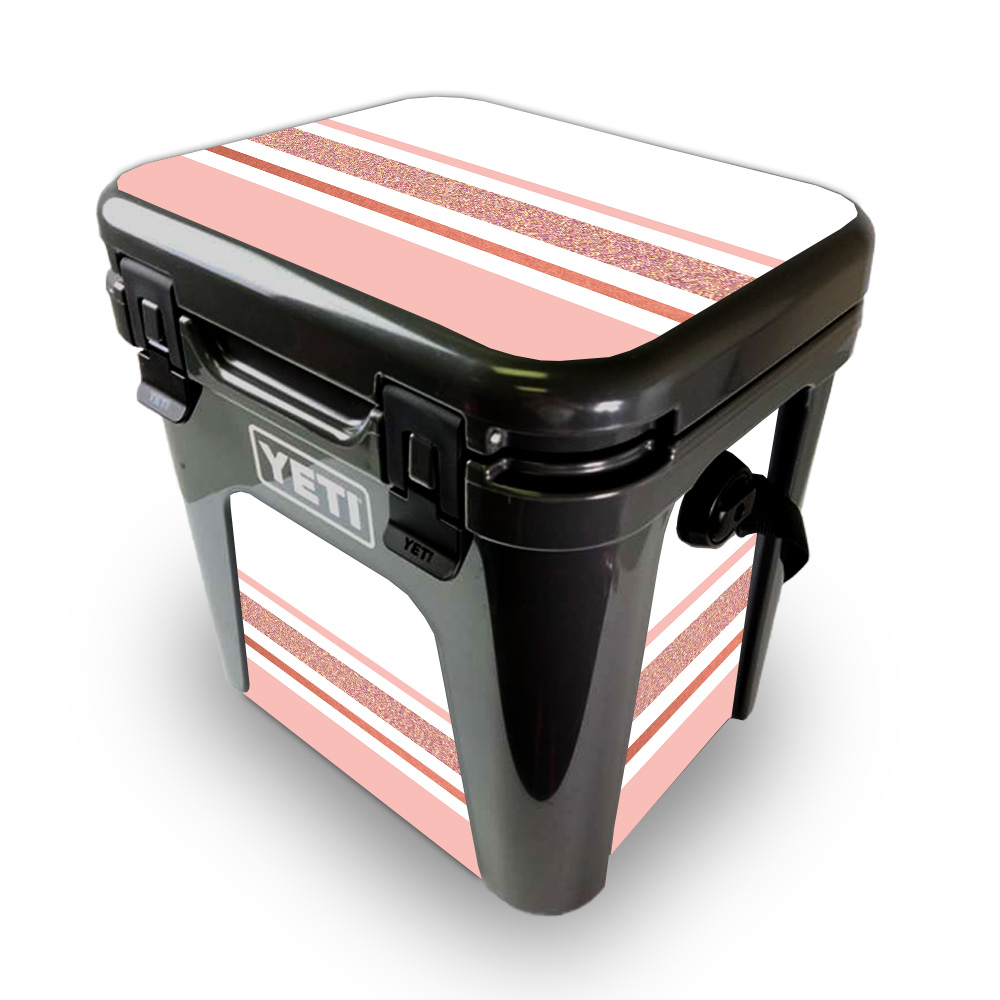 Picture of MightySkins YEROAD24-Trendy Stripes Skin for Yeti Roadie 24 Hard Cooler - Trendy Stripes