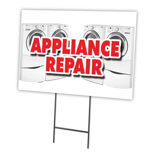 SignMission C-1824-DS-Appliance Repair