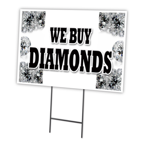 SignMission C-1216-DS-We Buy Diamonds