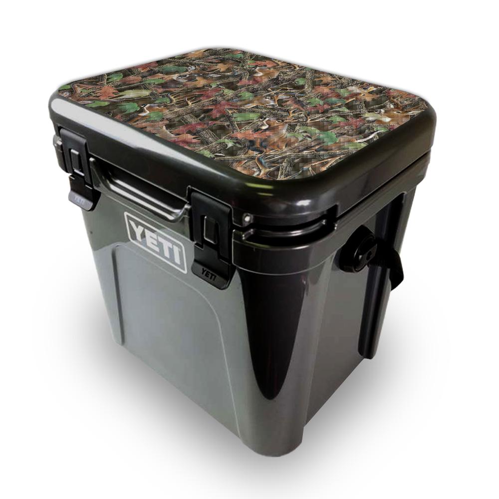 Picture of MightySkins YEROA24LID-Buck Camo Skin for Yeti Roadie 24 Hard Cooler Lid - Buck Camo