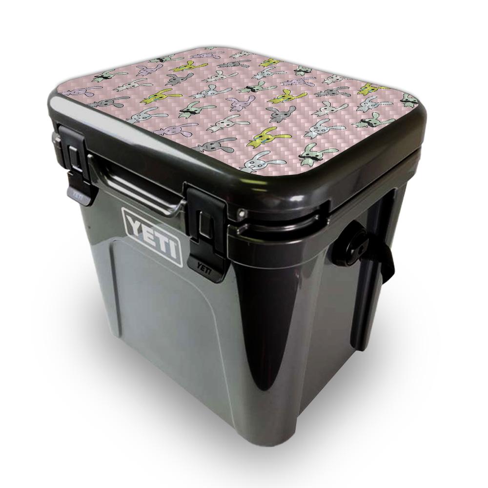 Picture of MightySkins YEROA24LID-Bunny Bunches Skin for Yeti Roadie 24 Hard Cooler Lid - Bunny Bunches