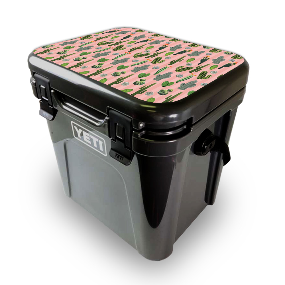 Picture of MightySkins YEROA24LID-Cactus Garden Skin for Yeti Roadie 24 Hard Cooler Lid - Cactus Garden