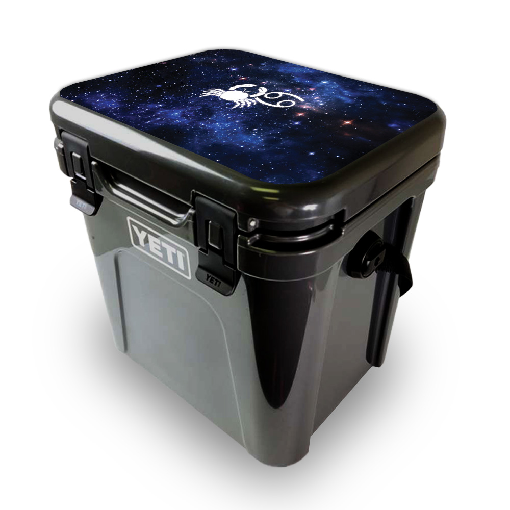 Picture of MightySkins YEROA24LID-Cancer Skin for Yeti Roadie 24 Hard Cooler Lid - Cancer