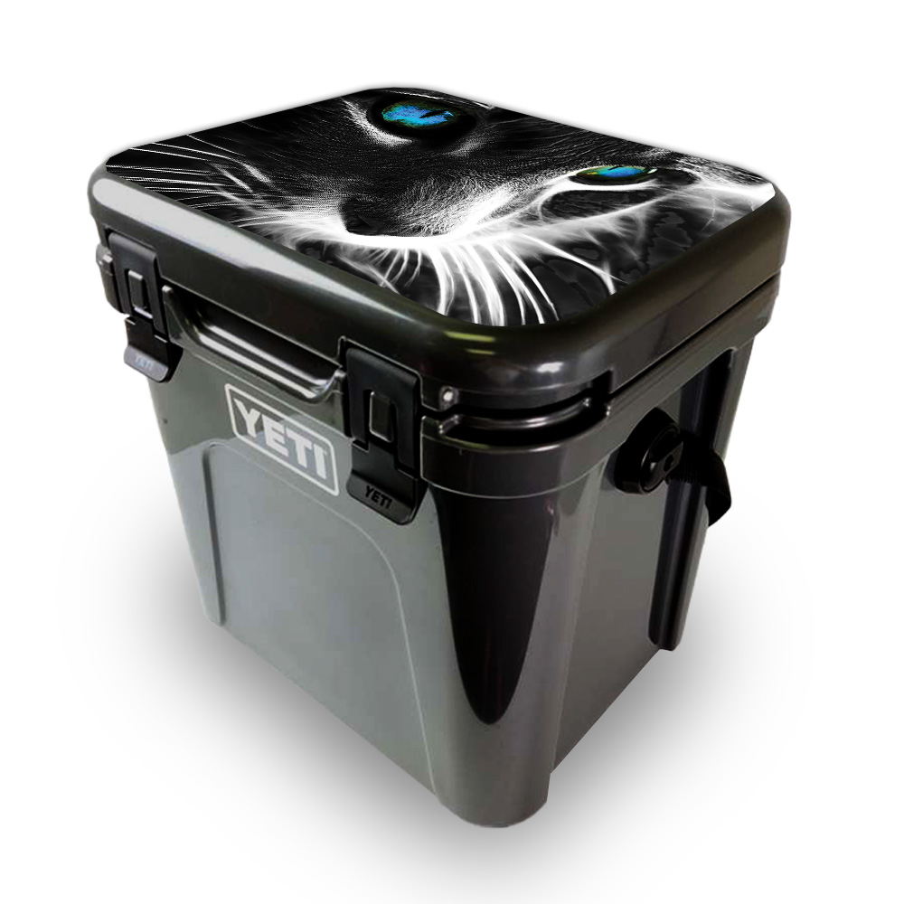 Picture of MightySkins YEROA24LID-Cat Skin for Yeti Roadie 24 Hard Cooler Lid - Cat