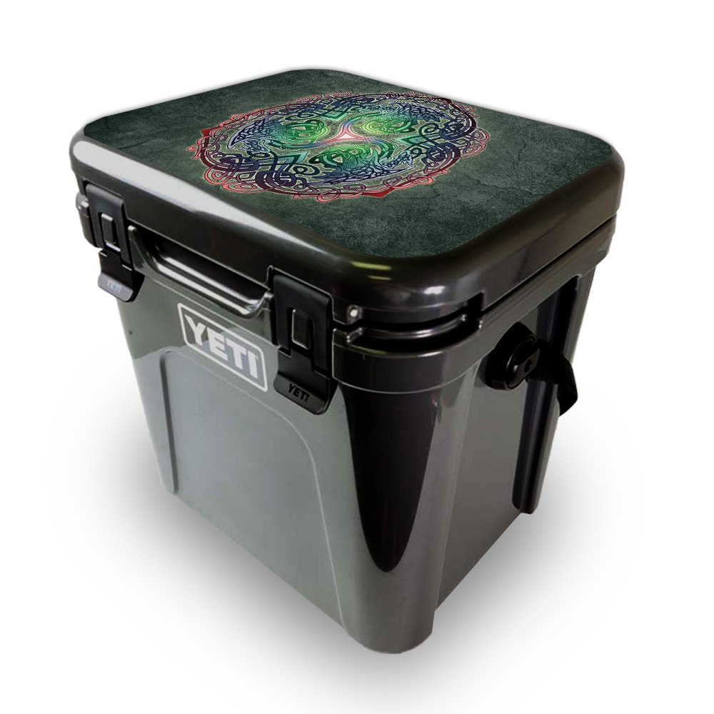 Picture of MightySkins YEROA24LID-Celtic Dragon Skin for Yeti Roadie 24 Hard Cooler Lid - Celtic Dragon