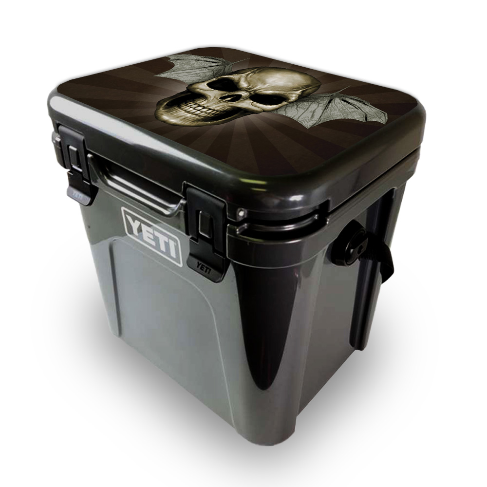 Picture of MightySkins YEROA24LID-Skeletor Skin for Yeti Roadie 24 Hard Cooler Lid - Skeletor