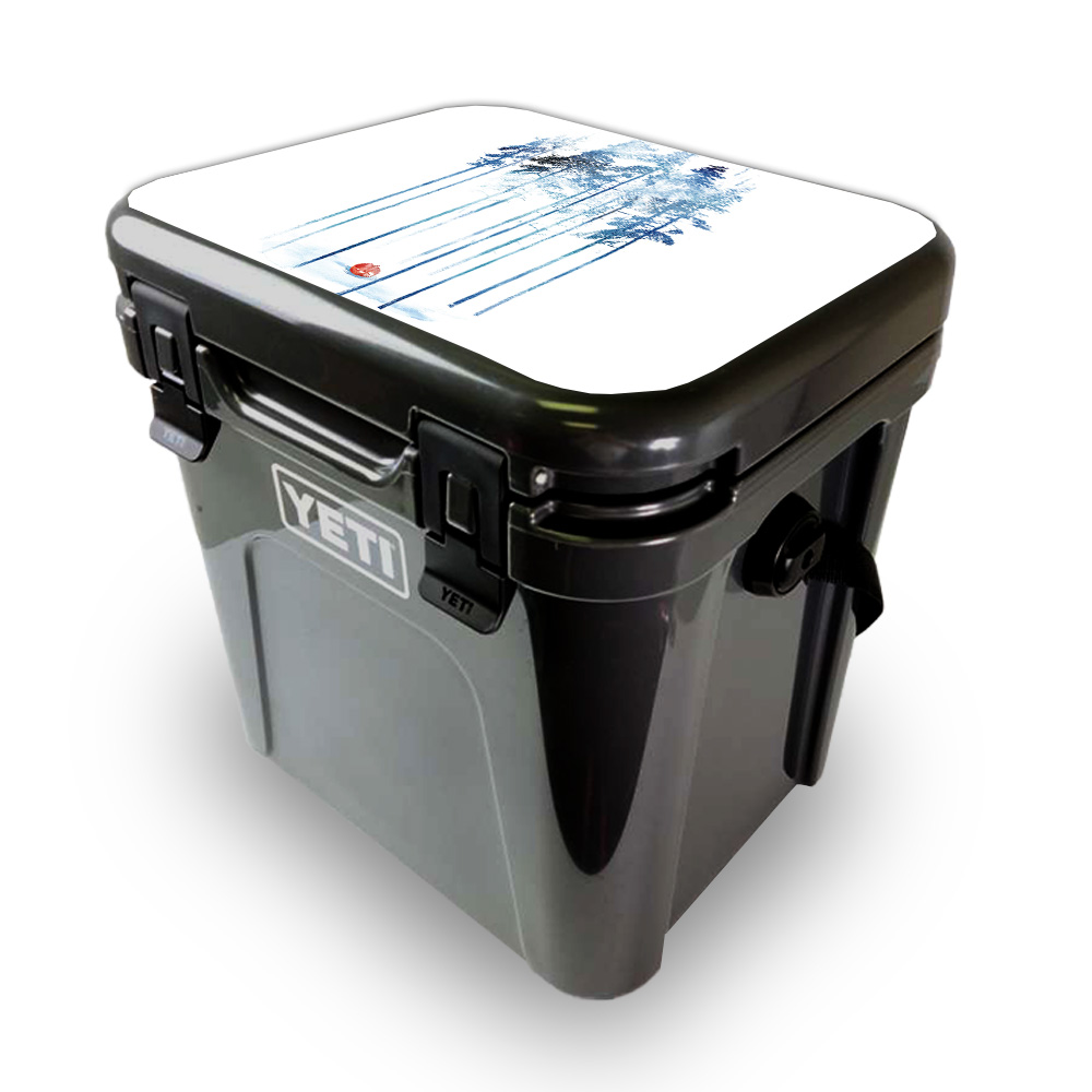 Picture of MightySkins YEROA24LID-Sleeping In The Woods Skin for Yeti Roadie 24 Hard Cooler Lid - Sleeping in the Woods