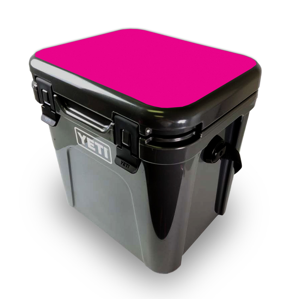 Picture of MightySkins YEROA24LID-Solid Hot Pink Skin for Yeti Roadie 24 Hard Cooler Lid - Solid Hot Pink