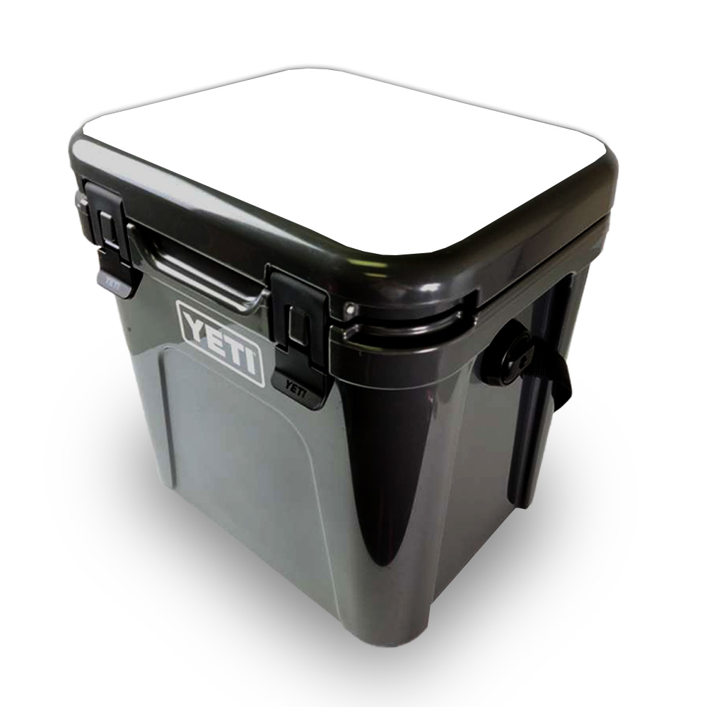 YEROA24LID-Solid White Skin for Yeti Roadie 24 Hard Cooler Lid - Solid White -  MightySkins