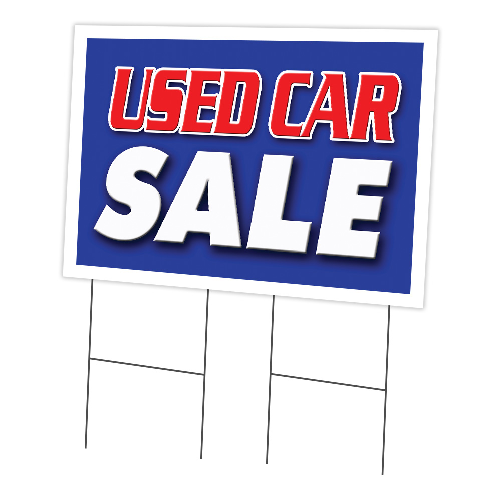 SignMission C-2436-DS-Used Car Sale