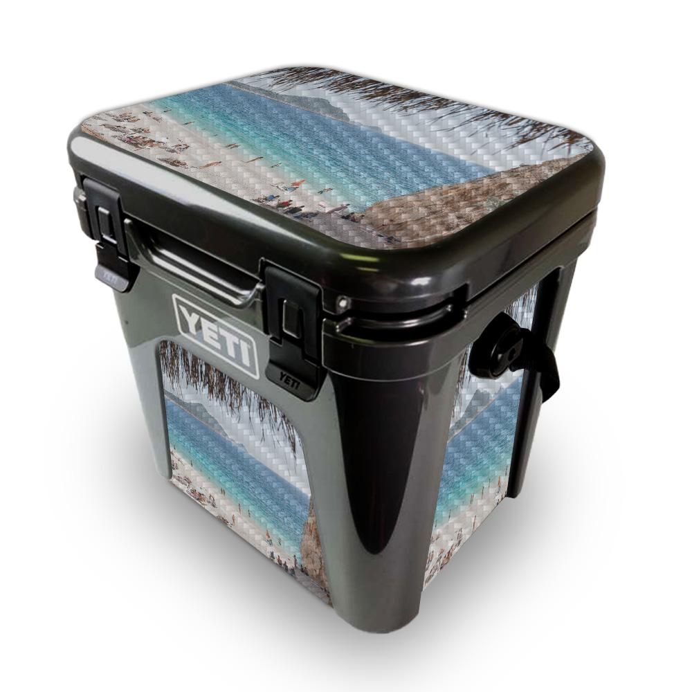 Picture of MightySkins YEROAD24-Beach Vacation Skin for Yeti Roadie 24 Hard Cooler - Beach Vacation