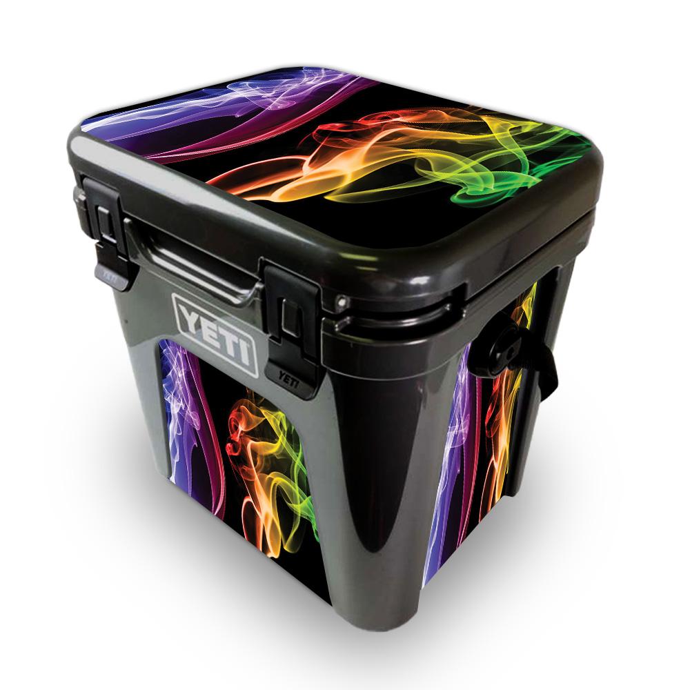 Picture of MightySkins YEROAD24-Bright Smoke Skin for Yeti Roadie 24 Hard Cooler - Bright Smoke