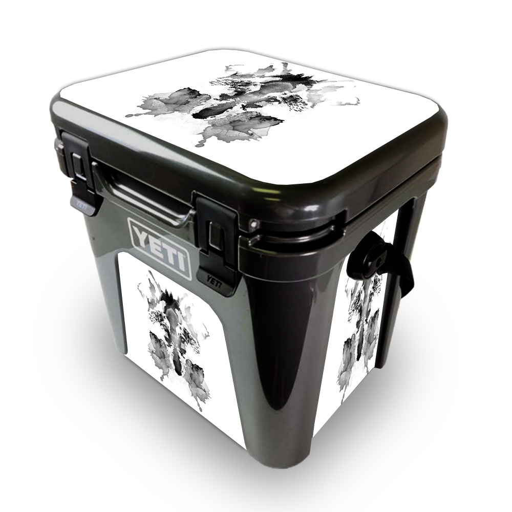 Picture of MightySkins YEROAD24-Rorschach Skin for Yeti Roadie 24 Hard Cooler - Rorschach