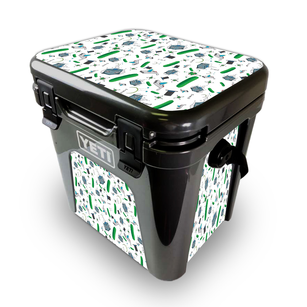 Picture of MightySkins YEROAD24-Science Cartoon Skin for Yeti Roadie 24 Hard Cooler - Science Cartoon